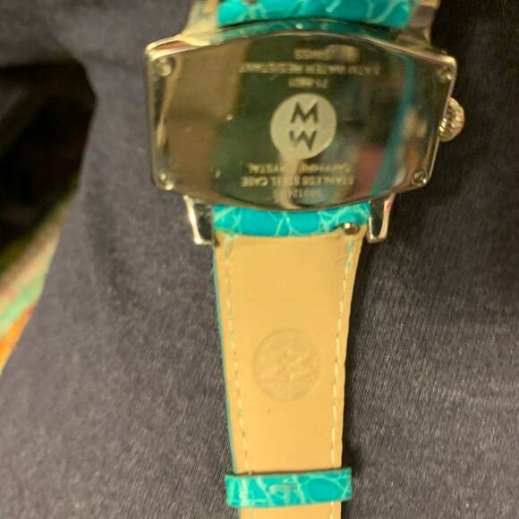 RARE MICHELE RETRO COQUETTE DIAMOND WATCH main image 5
